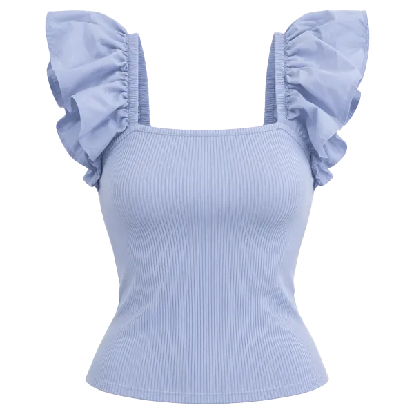 Blusa azul (MEDIANA)